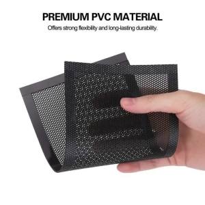 1pcs Chassis Magnetic Dust Filter 12x12 12x24cm PVC Mesh Magnetic Air Filter Headphones Speaker Computer Dust Cover Accessories