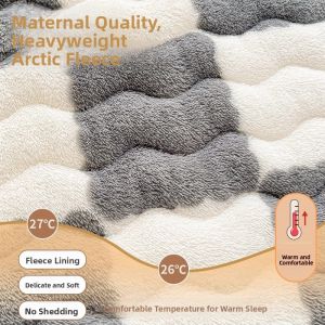 MONLEYTA | Soft Thick Mattress Pad for Single Bed