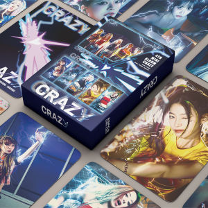 Le Sserafim Self-Print Small Card 4th Mini Album Crazy Support Photo Card Saki Sakai Character Picture Postcard Creative Cultural Gift