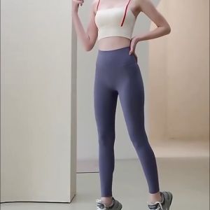 Yoga Legging Celana Olahraga Wanita High Waist Polos Gym&Fitness&Yoga&Running