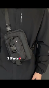 Waistbag Pria Tas Selempang Shoulder Bag Tas Messenger Water Resistan -  We Power 2120