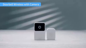 Door Bell Wireless Smart Wi-Fi Doorbell Outdoor Waterproof HD Camera Anti-Theft Night Vision Visual Intercom