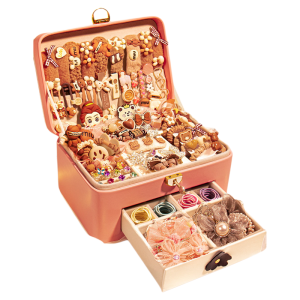FUZAO | High-end Childrens Hair Accessories Set Birthday Gift for Girls