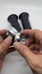 Bandul Jalu Stang Gepeng Spiral Model Heng Grip Kaze Baut Drat 10 Universal