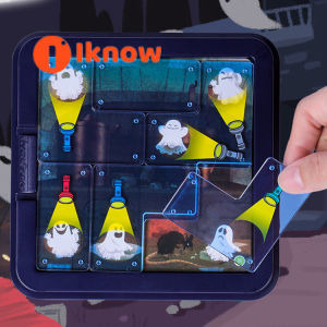 I know Ghost catcher toys flashlight to catch monsters to catch ghosts parent-child interaction focus childrens board games