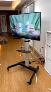 Giá Treo Tivi Di Động Xoay 90 Độ Ngang Dọc E2290 ( 37 - 86 inch ) - Hợp Kim Nhôm Cao Cấp