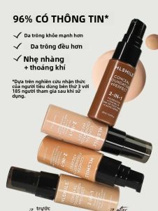 Kem Nền Dạng Lỏng Dưỡng Ẩm Lâu Trôi Không Thấm Nước CO:02 Kem Che Khuyết Điểm Trị Mụn Vết Thâm Quầng Làm Đẹp Trang Điểm Chăm Sóc Da Mặt