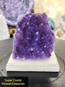 Natural Uruguay High Grade Amethyst Druse Ornament A66 #Amethyst #Naturalcrystal #homedecor #Lifestyle