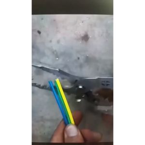 Kìm tuốt dây thợ điện đa năng mẫu mới 9 trong 1-Kìm điện đa năng Théptước dây 4mm - LUMBL