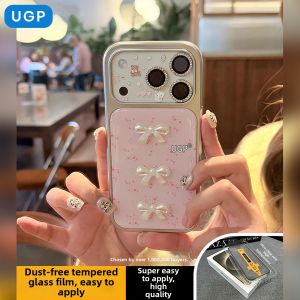 UGP | 3D Flower Design Phone Case for iPhone 17 Pro Max/16/15 Pro Max Summer New Arrival All-around Camera Protection