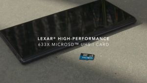 Lexar 512GB Micro SDXC 633x with SD Adapter (100MB/s)