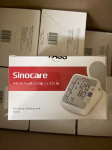 Máy đo huyết áp sinocare BA-801 giọng nói tiếng việt