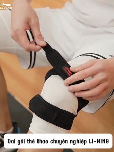 Đai Gối LI-NING Bảo Vệ Xương Bánh Chè Và Đầu Gối Bó Gối Thể Thao LI-NING 1 Chiếc Bảo Vệ Gối LI-NING