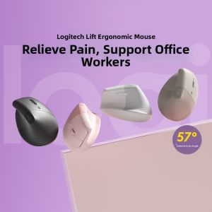 Logitech | Ergonomic Quiet Bluetooth For Women Office Mouse