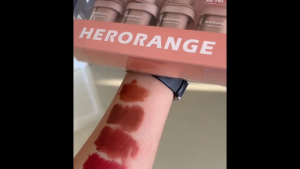 🔥【Hot Sale】Cold Brown Milk Mud Four-Piece Lip Gloss Set Velvet Matte Lip Gloss Waterproof Long-Lasting Color Lip Glaze No Fading No Sticking Matte Bright White Lip Glaze Cold Brown Lip Gloss Moisturizing And Smooth Lipstick Set Lip Mud