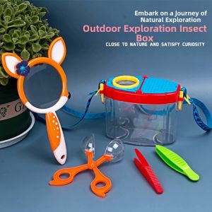 WOWEIAOKUANG | Childrens Insect Observation Kit Transparent Box