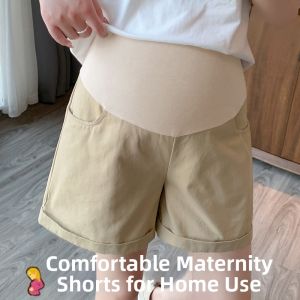 Maternity Loose Jeans Shorts