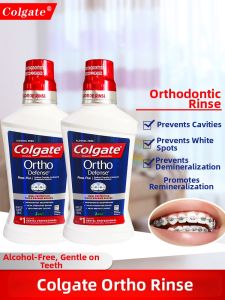 Colgate | Orthodontic Fluoride Mouthwash Re-mineralization Whitish Spots Clean