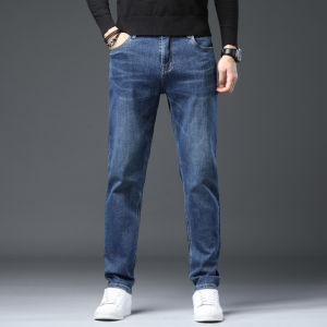 WEIJINSHI | Straight Loose Elastic Jeans for Men
