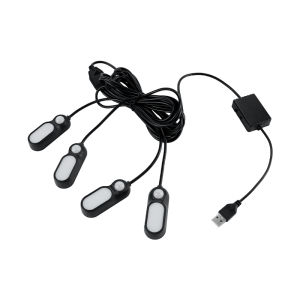 FLAME LIGHT | Automatic Sensing Multicolor Breathing LED Footwell Light