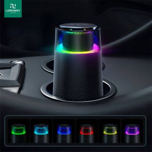 LORDWEY Air Filter Cleaner Portable Desktop Air Cleaner with Night Light Car Air Freshener for Dorm Pets Smoke Desktop Office