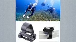 Plastic Clip Snorkel Mask Keeper Holder Retainer For Scuba Diving Silicone Snorkel Buckle Goggles Buckle Silicone Tube Buckle