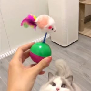 Đồ Chơi Bóng Chuột Lật Đật cho Mèo