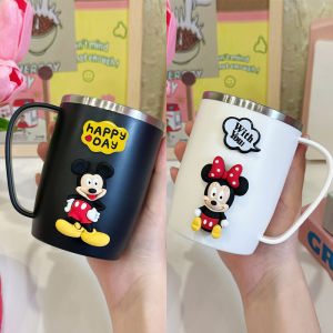 Couple Cup Good-looking Cute Creative Gargle Cup Kids Baby 304 Stainless Steel Tooth Cup For Home Tooth Mug