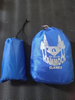 Hammock Klambu plus Flyseet tarptent paket hemat hammock Klambu anti serangga kantung tidur ayunan gantung plus flyseet tarptent ultralaight waterproof atap Hammock Klambu alas tenda atap tenda outdoor camping hiking berkemah mendaki