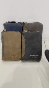 Kingdushi Card Holder Wallet K95-4 Dompet Kartu Kecil Bahan Kulit Sintetis Lembut