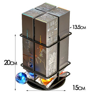 Rotating Coffee Capsule Storage Rack Large Coffee Capsule Box Display Stand Vertuoline Coffee Capsule Holder Pure Color Trend