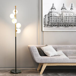 QIXIONG | Nordic Luxury Standing Multi-head Creative Floor Lamp