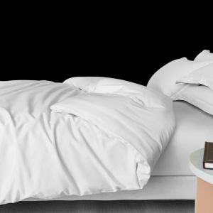 SIDEFU | Luxury Hotel Quality 100 Thread Count Long Staple Cotton White Bedding Set