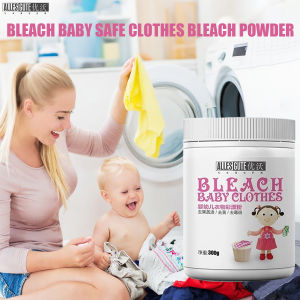 300g Clothes Bleaching Clothes Bleach for Bleach Baby Detergent powder Colored Clothes Bleaching Powder Removes Yellow Stains from Safe Clothes Bleaching Powder for Bleach Baby