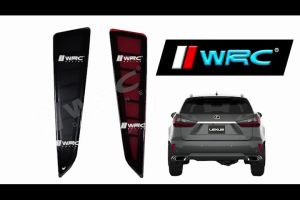 Lexus RX200t RX300h RX350 RX450h 2016 - 2019 Dynamic Rear Bumper Reflector With Signal Running