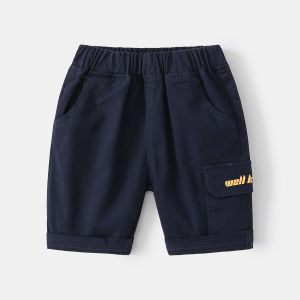 Quần Short Cotton Thời Trang Mùa Hè Cho Bé Trai Quần Dài Năm Inch Quần Dài Năm Inch Thường Ngày Cho Trẻ Em