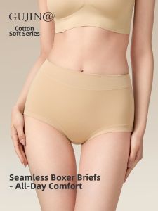 Cotton High Waist Anti-bacterial Briefs