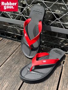Original Rubber Soul Rubber Thong Slippers Waterproof Soft Bottom Men Women Outdoor Wear Casual Style for All Ages