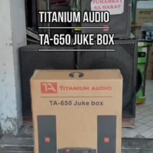 Titanium Audio 650 Jukebox / Mini Component System / 500Wx2 / TA 650 Jukebox / Titanium Audio