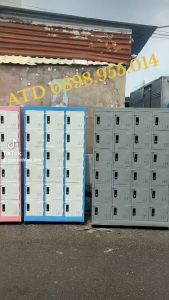 Tủ Locker sắt - tủ hồ sơ sắt 4-6-8-10-12-15 cửa - tủ locker đựng đồ cá nhân có khoá riêng