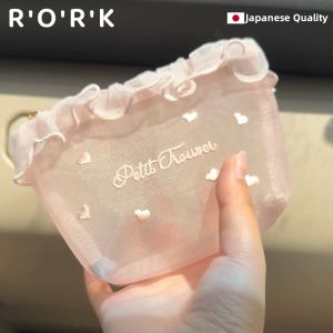 RORK | Compact Mesh Japanese Style Makeup Wash Bag