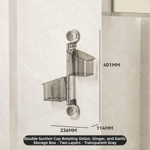 Rotating Wall Mounted Multi-level Punch-free Segmented Storage Rack