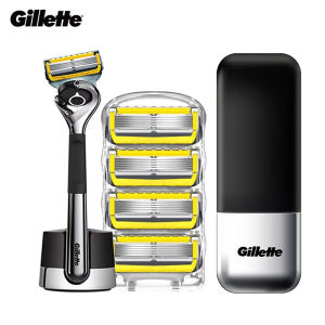 Gillette | Gillette Fusion 5 ProGlide Shield Razor for Men FlexBall Smooth Shaving 5-Layer Ultra Thin Blade Sharp Shaver