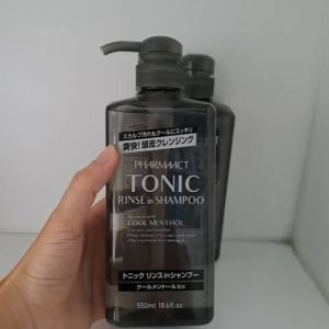 Dầu gội Tonic Nhật Bản ngăn ngừa gàu và ngứa da đầu không khô tóc - Chai 550ml