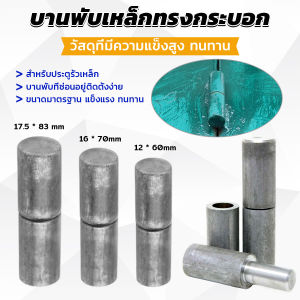 Buy Here เพลาประตูเชื่อม บานพับเหล็กทรงกระบอก เพลาประตู บานพับ ถอดได้ บานพับซ่อน บานพับ Weldable Barrel Hinges