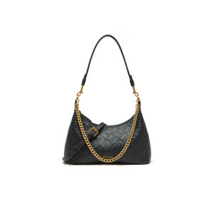 Belle | Womens Genuine Leather Casual Commuter Chain Underarm Shoulder Crossbody Bag