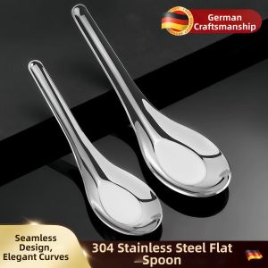 Stainless Steel Family Use Children Suitable Thick Classic Soup Tablespoon