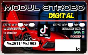 modul strobo mode tik-tok 50mode animasi