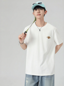 Warrior | Cotton Short Sleeve T-Shirt Men Loose Round Neck Breathable Versatile