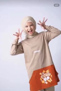 Baju Anak Perempuan Cewek Tunik Keren Saku Double Kekinian Lucu Bahan Katun 24s